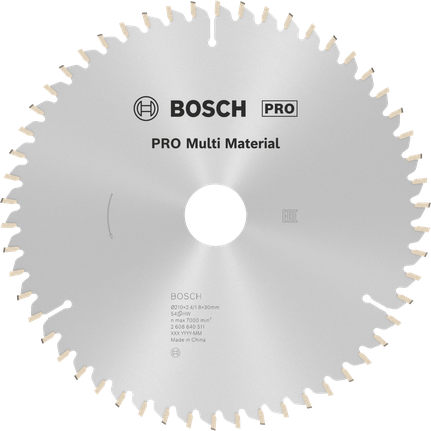 Mata Gergaji Sirkular PRO Multi Material, 210 x 2,4 x 30 mm Mata Gergaji Sirkular PRO Multi Material, 210 x 2,4 x 30 mm