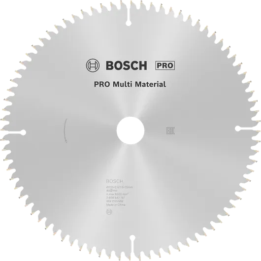 Mata Gergaji Bundar Multi Material Bosch PRO 235 mm.