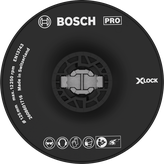 Bantalan Penopang Keras Bosch PRO 125 mm Aksesori X-Lock.