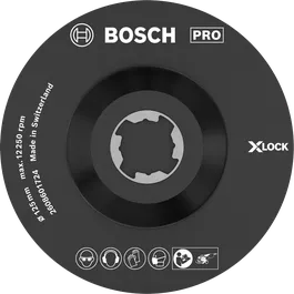 Bosch PRO Backing Pad 125 mm SCM untuk penggiling X-LOCK.