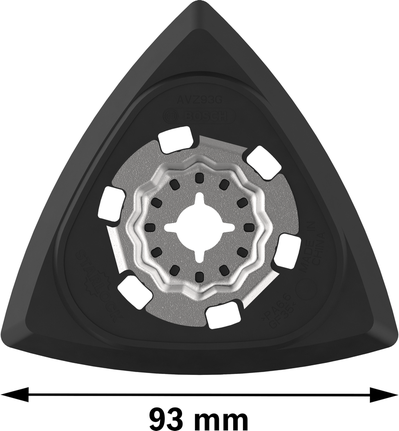 Aksesori perkakas multifungsi Bosch PRO AVZ 93 G, 93 mm.