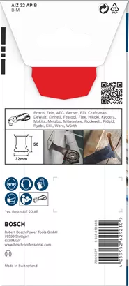 PRO AIZ 32 APIB Pisau potong terjun Bosch PRO AIZ 32 APIB 32×50 mm.