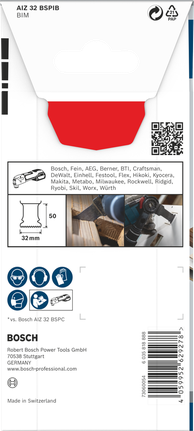 Pisau perkakas serbaguna Bosch PRO AIZ 32 BSPIB 32×50 mm.