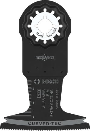 Mata pisau serbaguna Bosch PRO AII 65 APIB, lebar 65 mm.