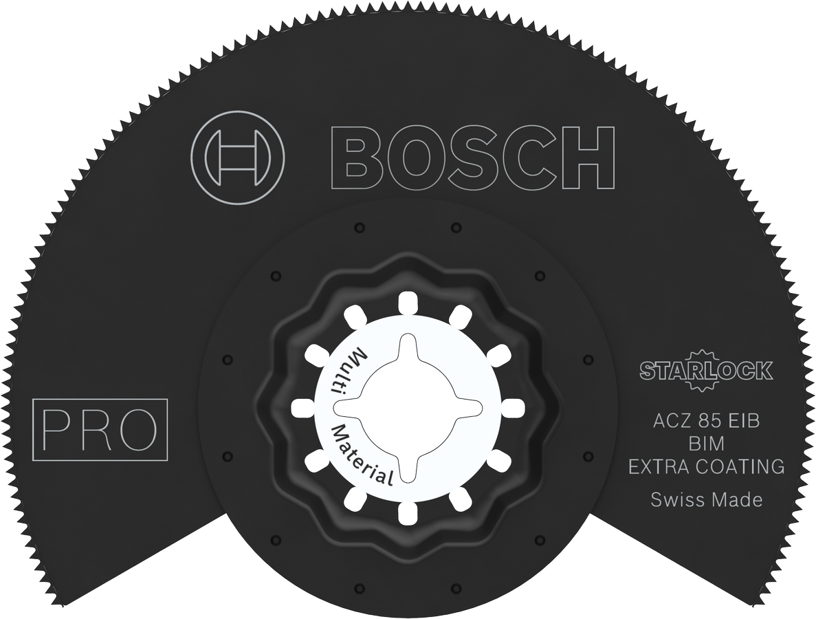 Mata pisau serbaguna Bosch PRO ACZ 85 EIB, diameter 85 mm.