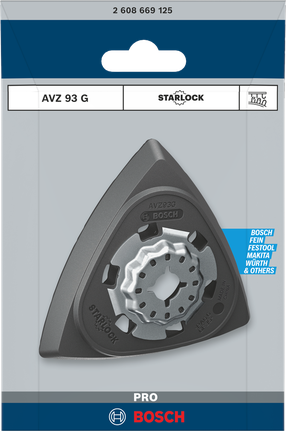 Aksesori multitool Bosch PRO AVZ 93 G 93 mm.