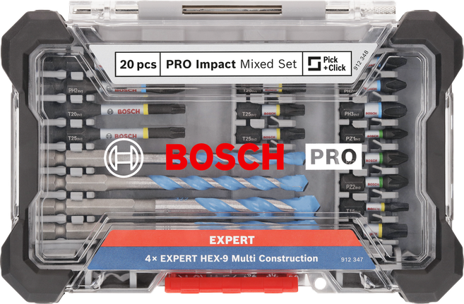 Bosch PRO Impact Campuran Set 20 pcs.