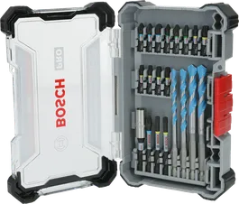 Bosch PRO Impact Campuran Set 20 pcs dengan berbagai macam bit.