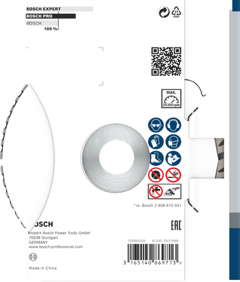 Object #200468152: 2608615061_bo_pro_p_b_1 Cakram Berlian Multi Material Bosch PRO 150 x 22,23 mm.