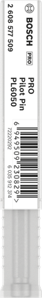 Pin Pilot Bosch untuk Pemotong Annular PRO Metal TCT 6 x 106 mm.