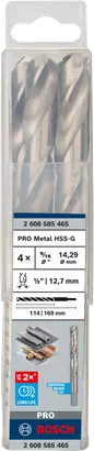 Paket mata bor Bosch PRO Metal HSS-G 9/16″