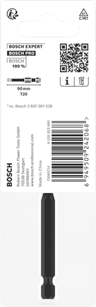 Mata bor Bosch PRO Torx T20 90mm.