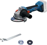 Set penggiling sudut tanpa kabel Bosch GWS 18V-8.