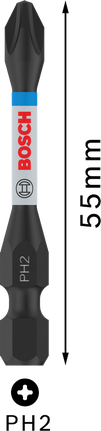 Mata Bor Dampak Bosch PRO Phillips PH2 55mm.