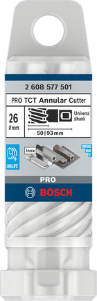 Pemotong annular TCT Bosch PRO 26 mm.