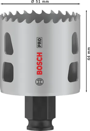 Gergaji Lubang Bosch PRO Multi Material PC Plus 51 mm.