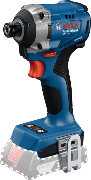 Obeng benturan nirkabel Bosch GDR 18V-215.
