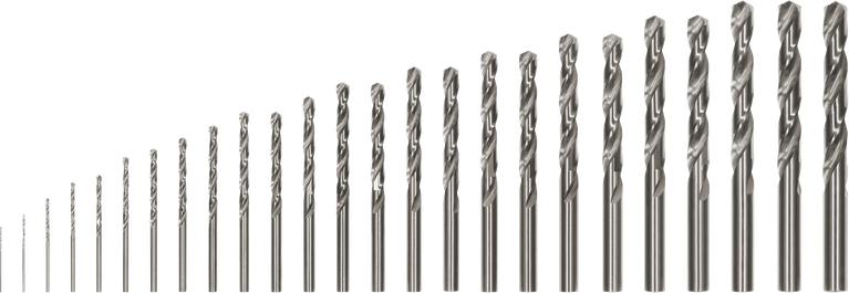 Set mata bor putar Bosch PRO Metal HSS-G, 25 buah.