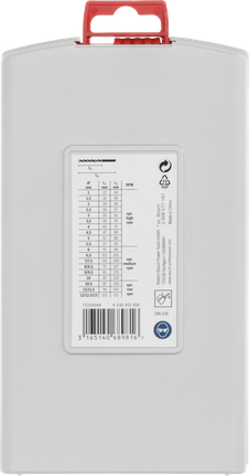 Set mata bor putar Bosch PRO Metal HSS-G 25 pcs.