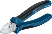 Pemotong samping Bosch 160mm dengan pegangan ergonomis.