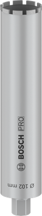 Pemotong Inti Bosch PRO basah 102mm 1 1/4-inci UNC.