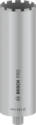 Bosch PRO Core Cutter basah 152 mm dengan 12 segmen.
