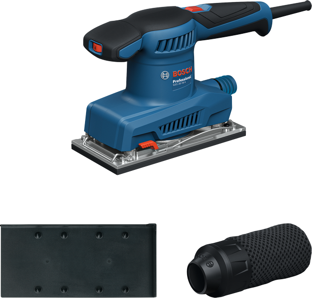 Bosch GSS 20-18 A sander orbital tanpa kabel.