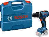 Bor tanpa kabel Bosch GSB 18V-65 dengan tas jinjing.