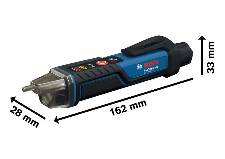 Penguji tegangan non-kontak Bosch GVD 1000-17.