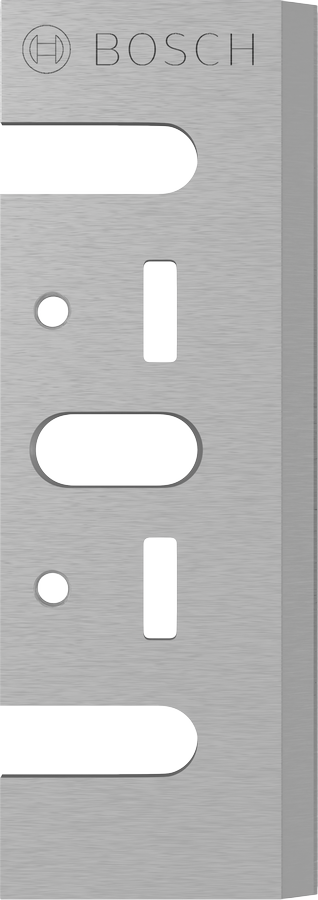 Pisau Planer Bosch PRO 82 x 29 x 3 mm untuk pemotongan halus.