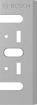 Pisau Planer Bosch PRO 82 x 29 x 3 mm untuk pemotongan halus.