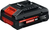 Baterai Bosch EXBA18V-40, kapasitas 18V 4Ah.