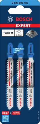 Mata gergaji jigsaw Bosch EXPERT Tough Metal T155HHM 3 pcs.