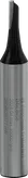 Bosch PRO Router Straight Bit satu alur tangkai 4mm.