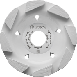 Cakram pengasah Bosch Multi Material Segmented 80 mm.