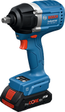Kunci pas benturan nirkabel Bosch IDS 18V-650 T, torsi 450 Nm.