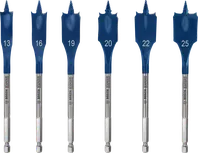 Set Mata Bor Sekop Bosch EXPERT Self Cut Speed, 6 ukuran.