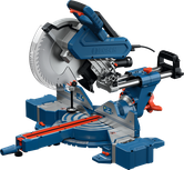 Gergaji mitra Bosch GCM 340-305 D dengan lengan geser.