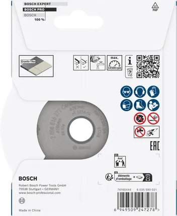 Cakram Pemotong Berlian Keramik Keras Bosch PRO 105 x 16/20 mm.