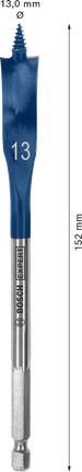 Mata Bor Sekop Bosch EXPERT Self Cut Speed ​​13x152 mm.