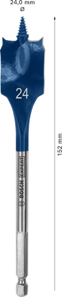 Mata Bor Sekop Bosch EXPERT Self Cut Speed ​​24 x 152 mm.