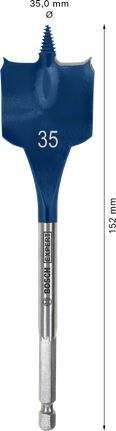Mata Bor Sekop Bosch EXPERT Self Cut Speed ​​35 mm.