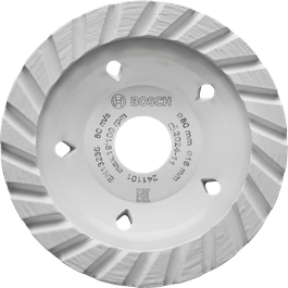 Cakram pengasah Bosch Multi Material Turbo, 80x16 mm.