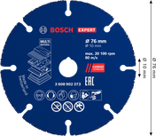 Cakram Pemotong Karbida Multi Material Bosch EXPERT 76x10mm.