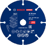 Cakram Pemotong Karbida Multi Material Bosch EXPERT 76 mm.