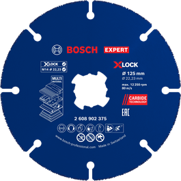 Cakram Pemotong Karbida Multi Material Bosch EXPERT 125 mm.
