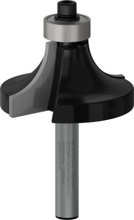Mata Router Bosch PRO Pembulatan pada R 1/2" Shank 1/4.