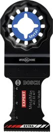 Pisau pemotong terjun Bosch EXPERT AIZ 32 AIT MetalMax untuk logam.