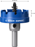 Gergaji Lubang Bersudut Lembaran Logam Bosch EXPERT 49 mm.