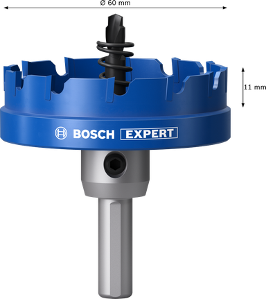 Gergaji lubang arbor Bosch EXPERT Sheet Metal 60 mm.